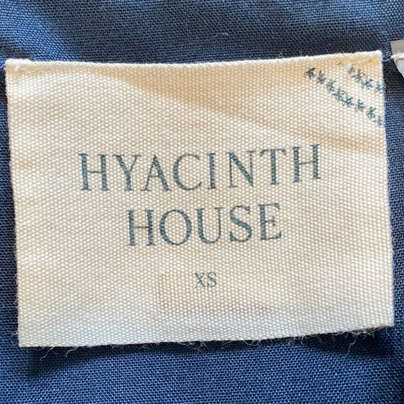 Elegant Navy Puff Sleeve Mini Dress - Picture 3 of 7